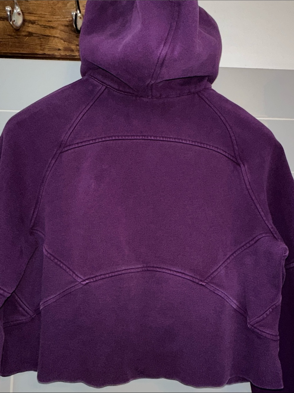 Lululemon Scuba Oversized Half Zip Cropped Hoodie - Picture 12 of 14